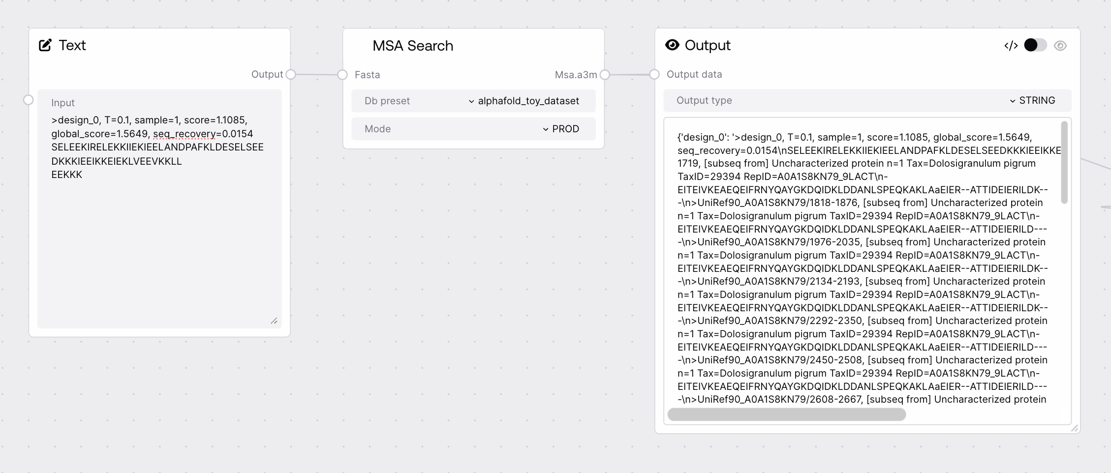 MSA Search