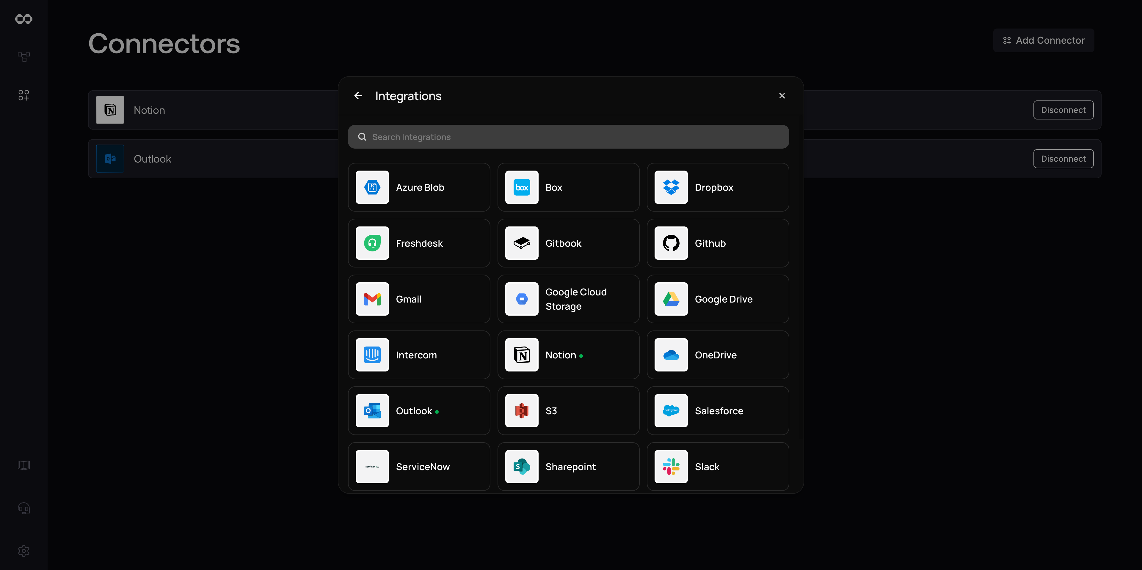 Connectors List